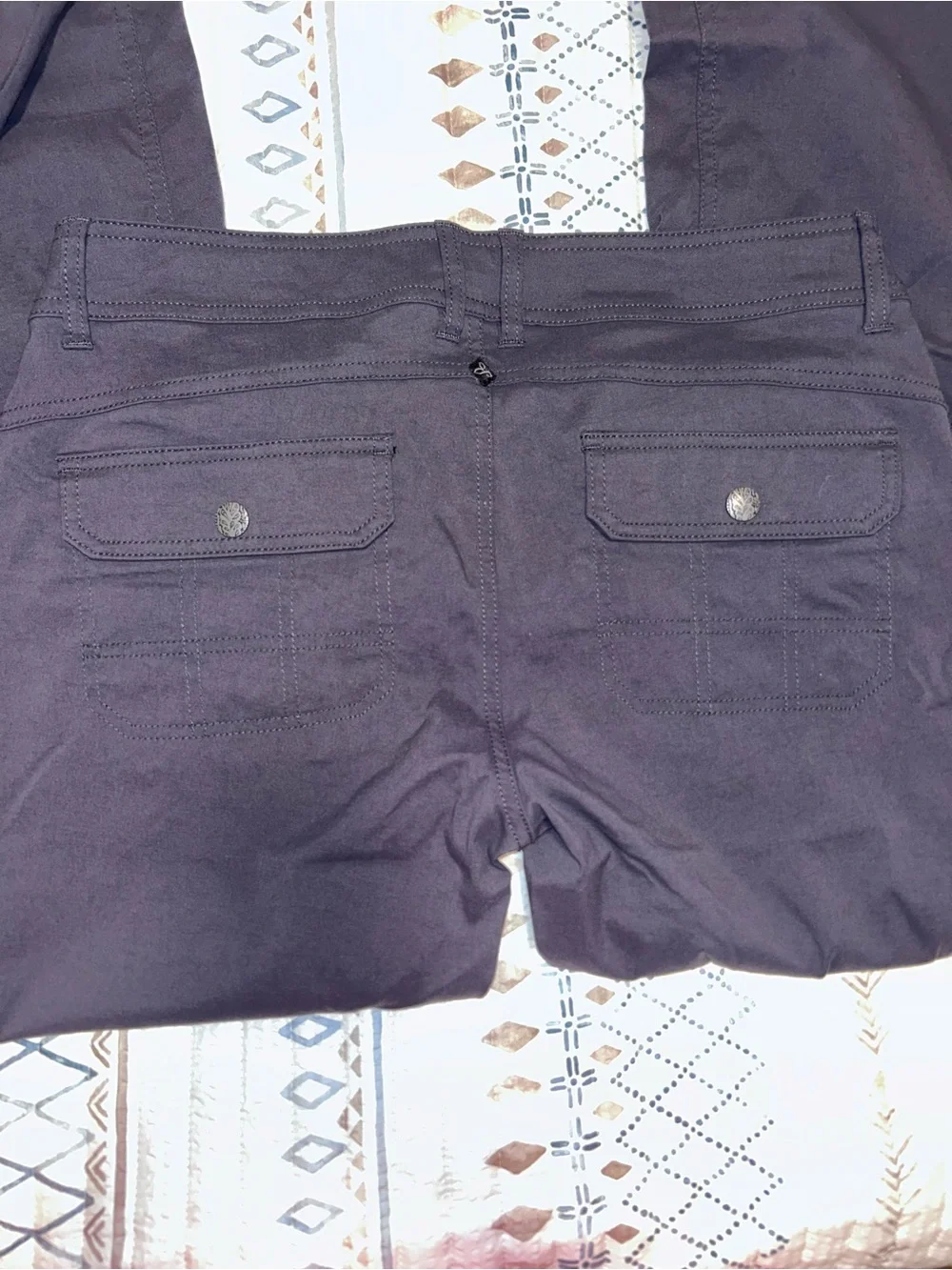 Prana women’s hiking pants size 12 NWOT charcoal color